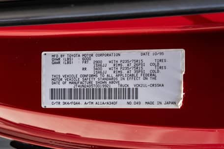 1996 Toyota T100 image